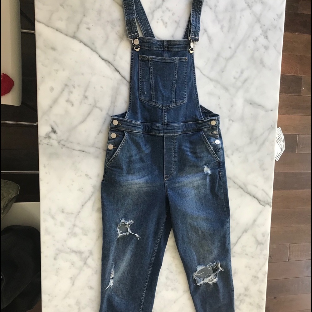 Denim Overalls